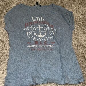 Blue Ralph Lauren short sleeve tee